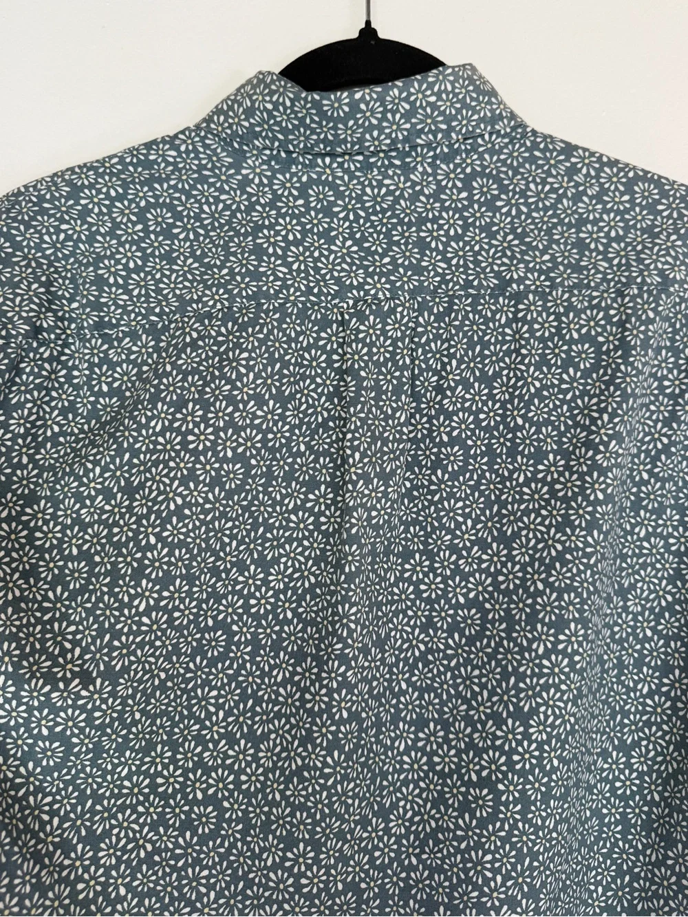 J. Crew Button-Down Shirt with Daisy Pattern